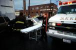 Ambulance, 17th street, Potrero Hill, January 2000, HEPV04P05_14