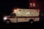 Ambulance, flashing lights, Night, Nighttime, HEPV04P07_02