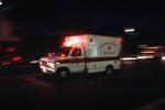 Ambulance, flashing lights, Night, Nighttime, HEPV04P07_03