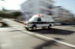Ambulance Speeding, Motion Blur