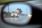 car Mirror, Ambulance, flashing lights, HEPV04P08_14