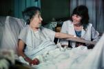 Hospice, Woman, Health Worker, End-of-Life care, Care