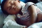 Boy with a Broken Arm, arm cast, Toddler, sleeping, bed, China