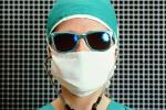 Woman Doctor, Glasses, Mask, Cap, Surgeon, HHSV01P05_04B