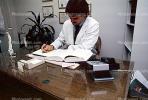 Doctor in his Office, Desk, Spine, HODV01P06_09