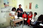 Teaching Mothers how to take care of their Children, Well Baby Clinic, Colonia Flores Magon