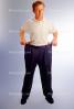 Man shows off weight loss, baggy pants, HWDV01P02_17