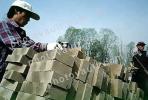 Bricks, Brickmaking, Linxia, Gansu, China, ICBV01P05_10