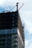 Tower Crane, Steel Frame, Office Building Construction, Highrise, ICCV01P07_02