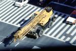 Wheeled Vehicle, mobile crane, crosswalk, Ginza District, Tokyo