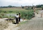 Water Pipeline Construction, Zaire, Africa, 1958, 1950s