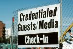 Credentialed Guests/Media Check-In