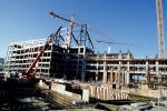 Tower Crane, Construction of Pac Bell Park, San Francisco, California, Pacbell Ballpark Construction, ICCV07P03_18