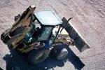 Ford 555C backhoe loader tractor, wheeled shovel, Building Mile High Stadium, Earthmoving, Earthmover, Digger, ICCV07P07_17