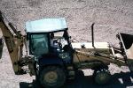 Ford 555C backhoe loader tractor, wheeled shovel, Building Mile High Stadium, Earthmoving, Earthmover, Digger, ICCV07P07_18