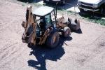 Ford 555C backhoe loader tractor, wheeled shovel, Building Mile High Stadium, Earthmoving, Earthmover, Digger, ICCV07P07_19