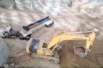Komatsu, Crawler, Bucket Shovel Excavator, Dump Truck, diesel, Dirt, Soil, Digger, ICCV08P02_14
