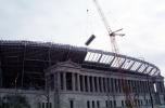 Soldier Field, stadium reconstruction, Manitowoc 14000 Lattice Boom Crawler Crane, ICCV09P05_09
