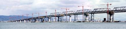 San Francisco Oakland Bay Bridge, Panorama, ICCV09P12_04B