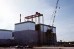 Nuclear Power Plant construction, cars, crane, building, ICCV09P14_19