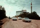 Nuclear Power Plant construction, Cars, vehicles, 1960s, ICCV09P15_08