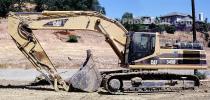 Caterpillar, 345B, Hydraulic Excavator, Material Handler, Panorama, Novato, Marin County, Calilfornia, ICDV03P02_03B