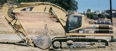 Caterpillar, 345B, Hydraulic Excavator, Material Handler, Panorama, Novato, Marin County, Calilfornia