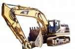 Caterpillar, 345B, Hydraulic Excavator, Material Handler, photo-object, object, cut-out, cutout, ICDV03P02_06F