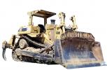 CATERPILLAR, D9N, Track Type Tractor, Rear ripper attachment, photo-object, object, cut-out, cutout