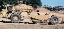 Caterpillar 621E Motor Scraper, Wheeled, wheel tractor-scraper, earthmover, earthmoving, ICDV03P03_06B