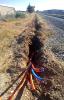 Laying down Fiber Optic Cables, 2014, Laying down new Rails, Construction for the new SMART train, ICRD01_021