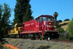 RailPower RP20BD, NWP 2009, Laying down new Rails, 2014, Novato California, Construction for the new SMART train, ICRD01_039