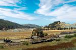 Building the new Rail, Marin County, 2015, Construction for the new SMART train, Highway 101, ICRD01_056