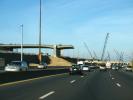 Cars, crane, Freeway, southern Maryland, ICSD01_058