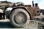 Tire, Mud, Scraper, Round, Circular, Circle, Earthmoving, Earthmover, Wheel tractor-scraper, ICSV01P12_03