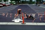 Painting a parking lot