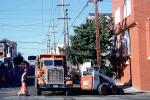 Peterbilt, dump Truck, Bobcat 863