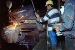 pouring molten metal, worker, man, IHMV02P07_09