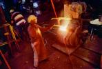 pouring molten metal, worker, man, IHMV02P07_18
