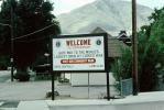 Welcome to Copperton, Bingham Canyon Mine, Utah