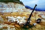 Crane at Dionysos Marble Quarry, Attica