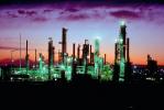 Oil Refinery, Grand Junction, Colorado, Refinery, Twilight, Dusk, Dawn, IPOV02P03_06.2170