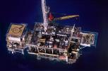 Shell Oil Drilling Rig, Huntington Beach, Oil Drilling Platform, Offshore Rig, IPOV02P04_02B