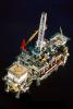 Drilling Platform, Huntington Beach, California, Pacific Ocean, IPOV02P04_05B