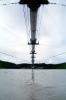 Delta Pipeline Suspension Bridge, Tanana River, Alyeska Pipeline Mile 275.4, IPOV02P14_05