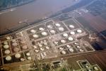 Oil Storage Holding Tanks, Refinery, IPOV04P01_02
