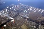 Oil Storage Tanks, Refinery, Oil Storage Holding Tanks, near Narita, Japan, IPOV04P02_13
