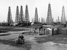 Drilling Field, Derricks, Extraction, Rig, 1920's, IPOV04P05_19