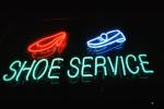 Shoe Service Neon Sign, ITFV01P05_11