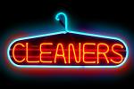 Cleaners, Coat Hanger, Neon Light, store, ITWD01_002